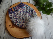 Load image into Gallery viewer, LUXURY*ADULT- Hand-Dyed 100% Merino Wool Knit Hat- The Duchess Beanie
