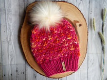 Load image into Gallery viewer, LUXURY*ADULT- Hand-Dyed 100% Merino Wool Knit Hat- The Duchess Beanie