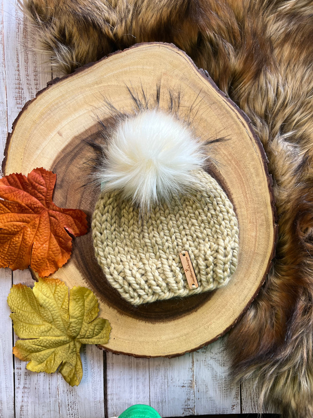 CLASSIC* 3-6 Months Knit Baby Hat