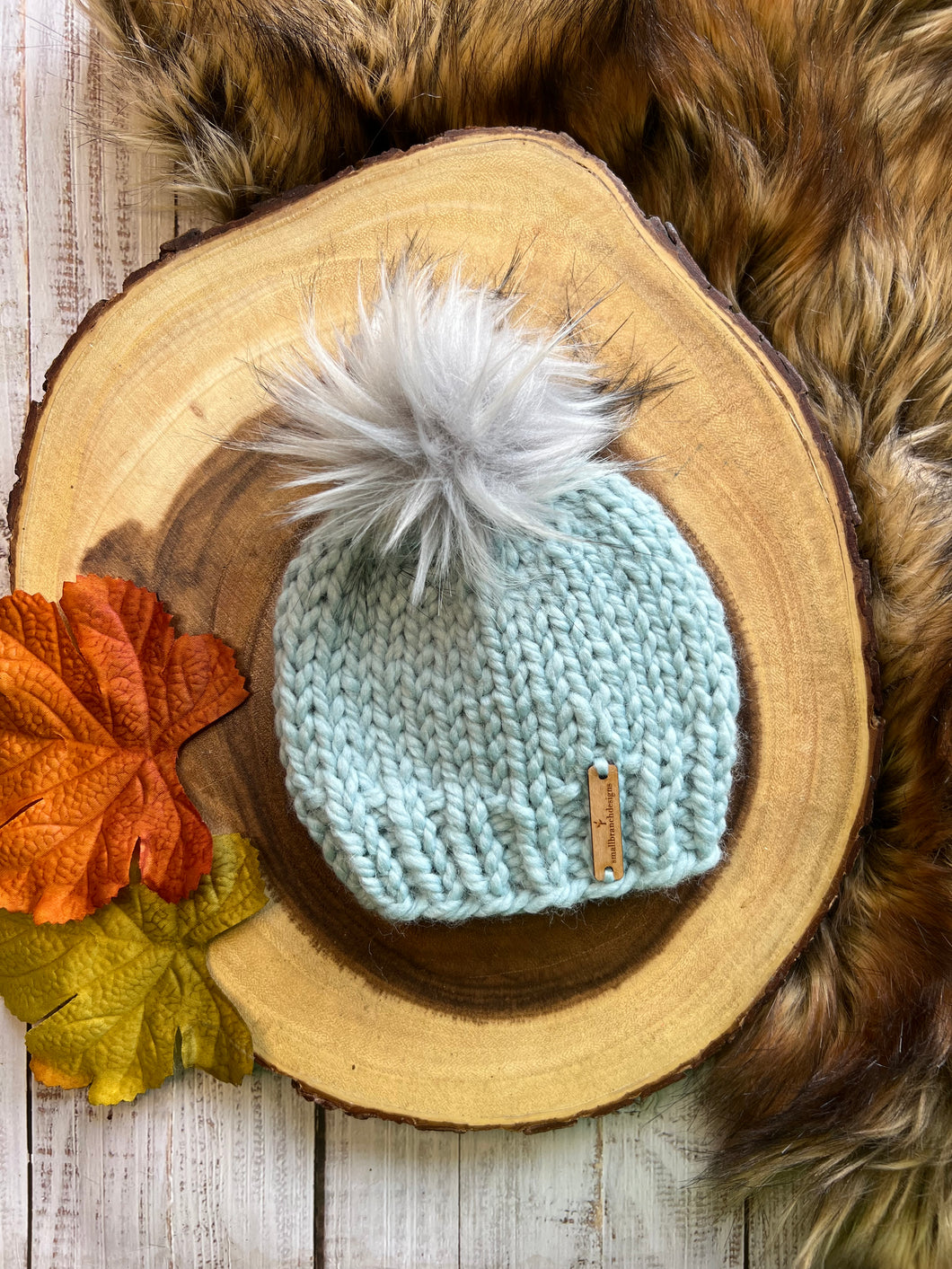 CLASSIC* 3-6 Months Knit Baby Hat