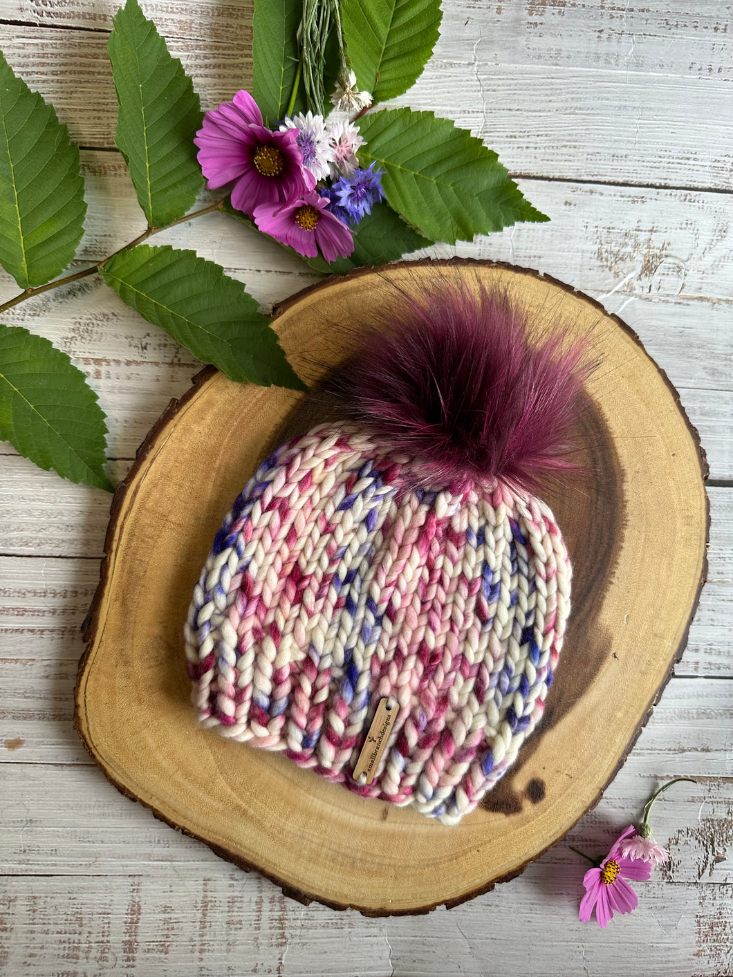 LUXURY*TODDLER -100% Wool Knit Hat