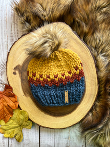 CLASSIC*6-12 MONTHS- Knit Hat