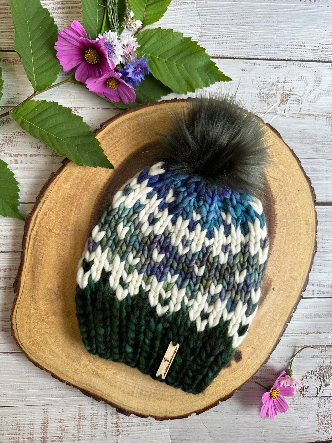 Child 100% Wool Knit Hat - Nohku Beanie
