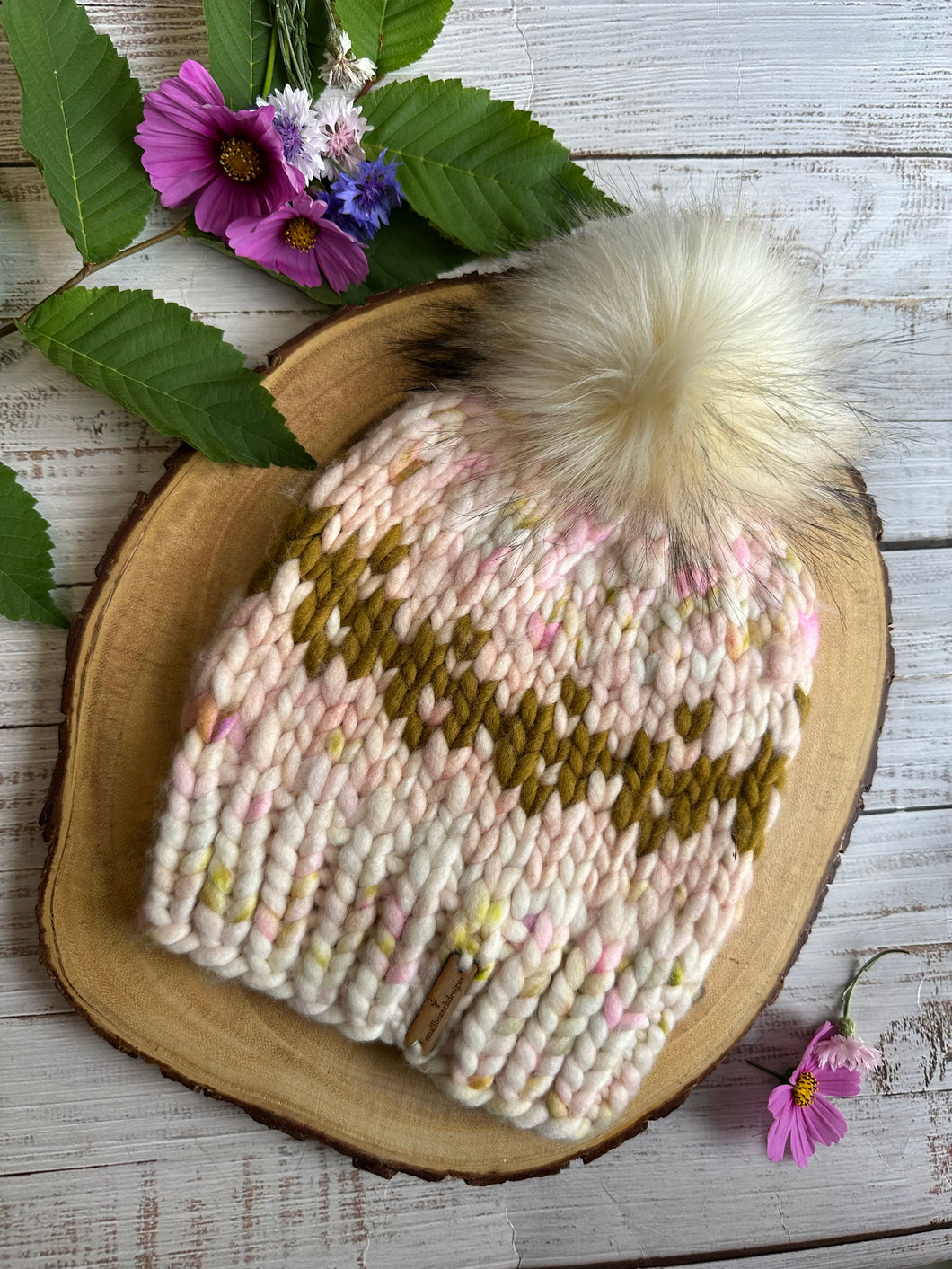 LUXURY*ADULT- Merino Wool Knit Hat - Palindrome