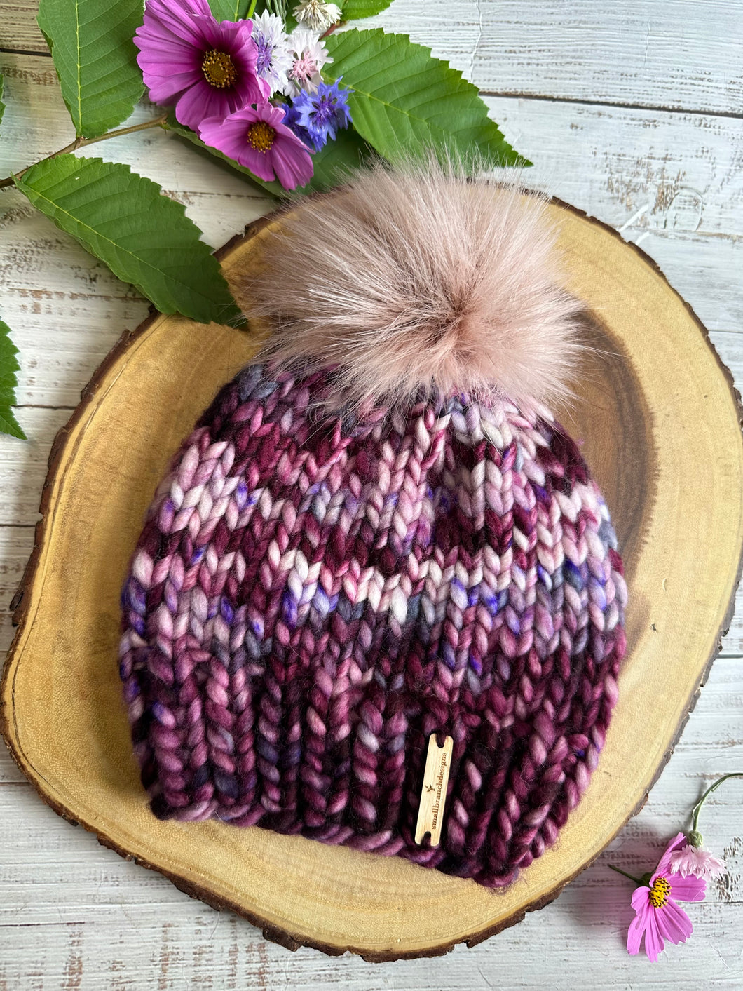 Child 100% Wool Knit Hat - Nohku Beanie