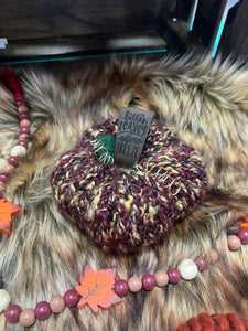 Knit Pumpkin - Small