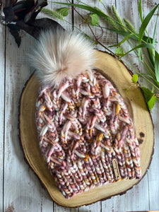 LUXURY*ADULT - Hand Dyed 100% Merino Wool Knit Hat - Everweave Beanie