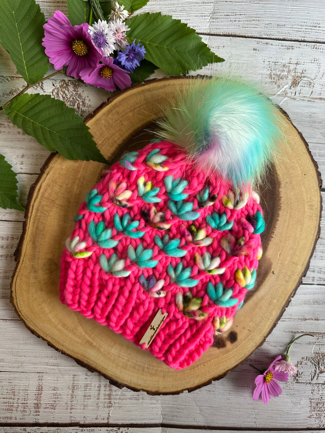 LUXURY*TODDLER -100% Wool Knit Hat