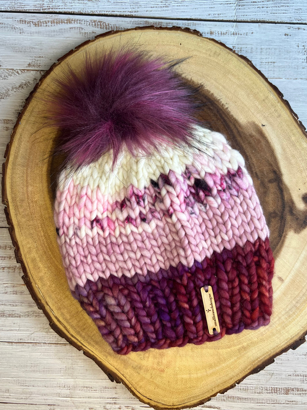 LUXURY*Child- Hand-Dyed 100% Wool Knit Hat