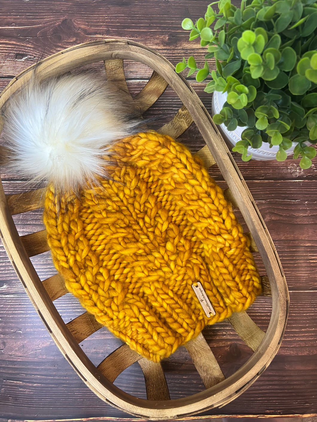 LUXURY*ADULT- Hand-Dyed 100% Merino Wool Knit Hat- Land O’Lupine Beanie