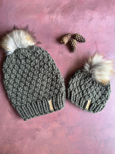 Load image into Gallery viewer, Mommy and Me Knit Hats - Riverlands Slouchy
