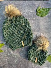 Load image into Gallery viewer, Mommy and Me Knit Hats - Riverlands Slouchy
