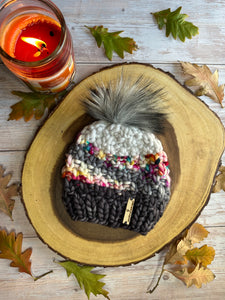 LUXURY*6-12 MONTHS - 100% Wool Knit Hat