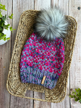 Load image into Gallery viewer, LUXURY*ADULT- Hand-Dyed 100% Merino Wool Knit Hat- The Duchess Beanie
