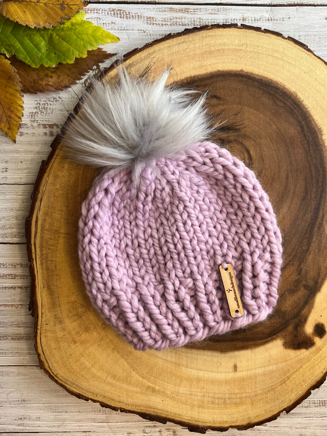 CLASSIC* 3-6 Months Knit Baby Hat