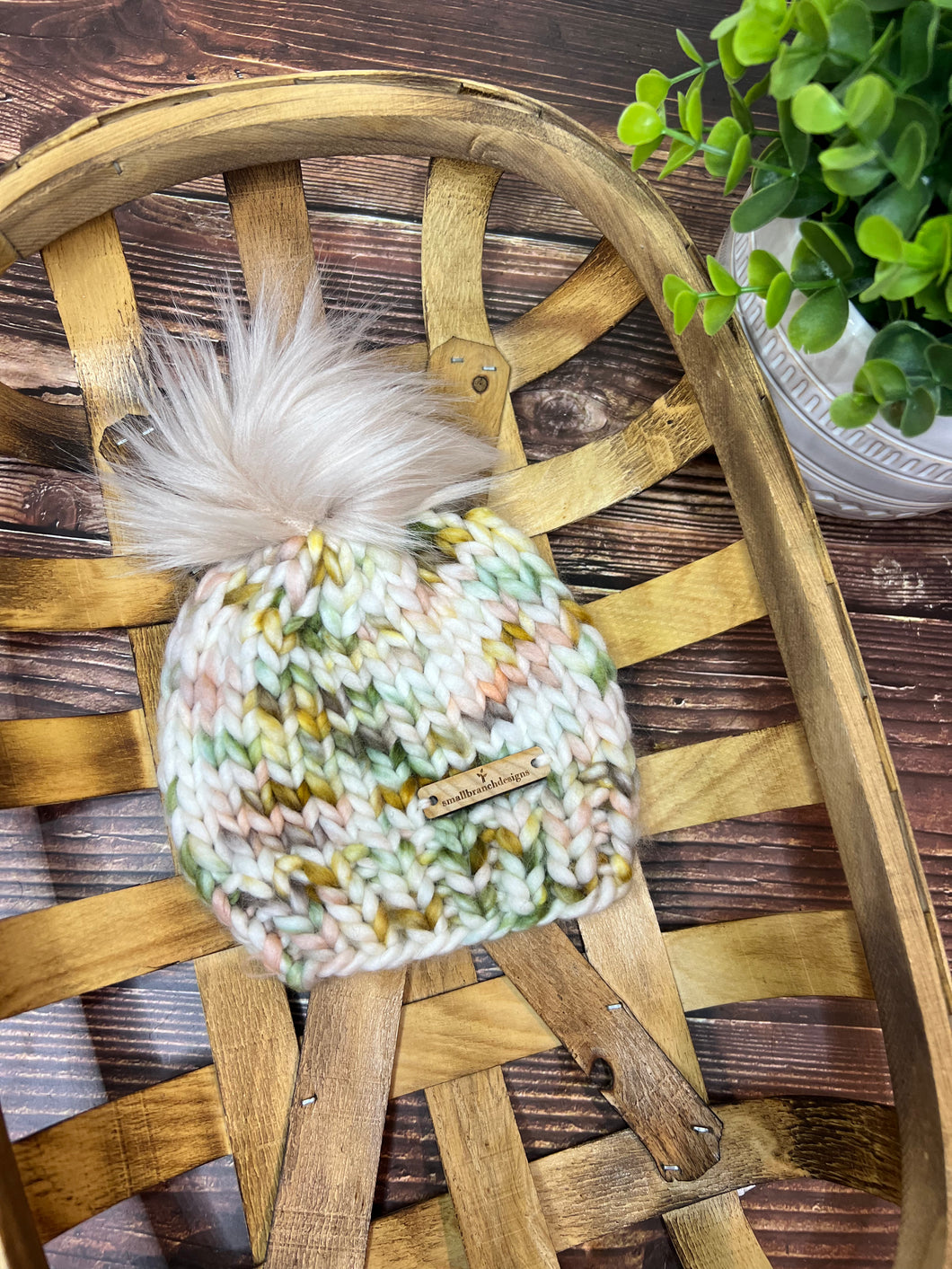 LUXURY*Newborn 100% Wool Hat