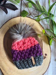CLASSIC* 3-6 Months Knit Baby Hat