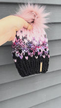 Load and play video in Gallery viewer, Child 100% Wool Knit Hat
