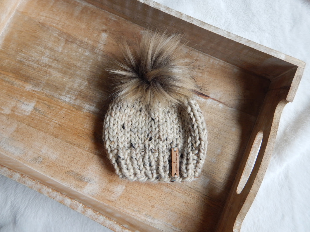 CLASSIC* 3-6 MONTHS - Knit Baby Hat