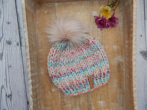 CLASSIC*6-12 MONTHS- Knit Hat