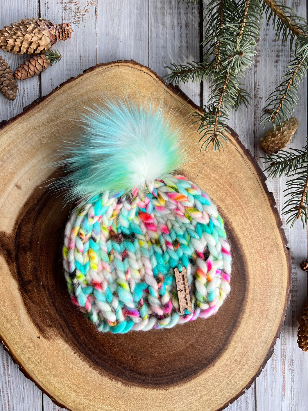 LUXURY*Newborn 100% Wool Hat