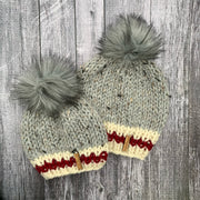 Mommy and Me Knit Hats - Classic Work Sock