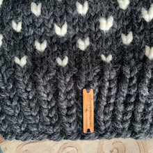 Load image into Gallery viewer, Mommy and Me Knit Hats - Snow Fall
