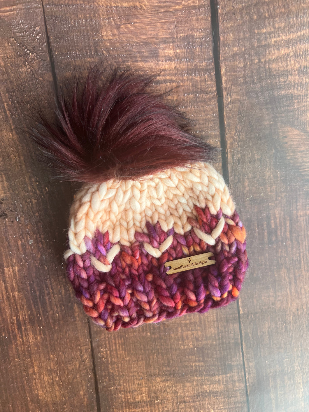 LUXURY*Newborn 100% Wool Hat