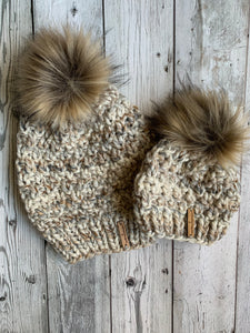 Mommy and Me Knit Hats - Riverlands Slouchy